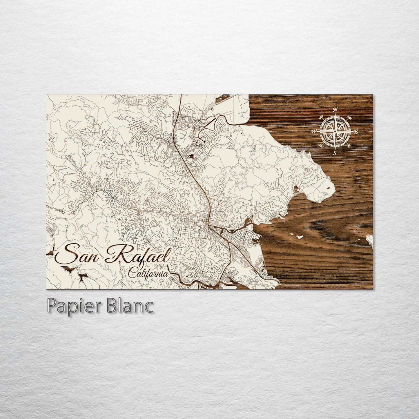 San Rafael, California Street Map