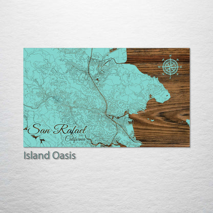 San Rafael, California Street Map