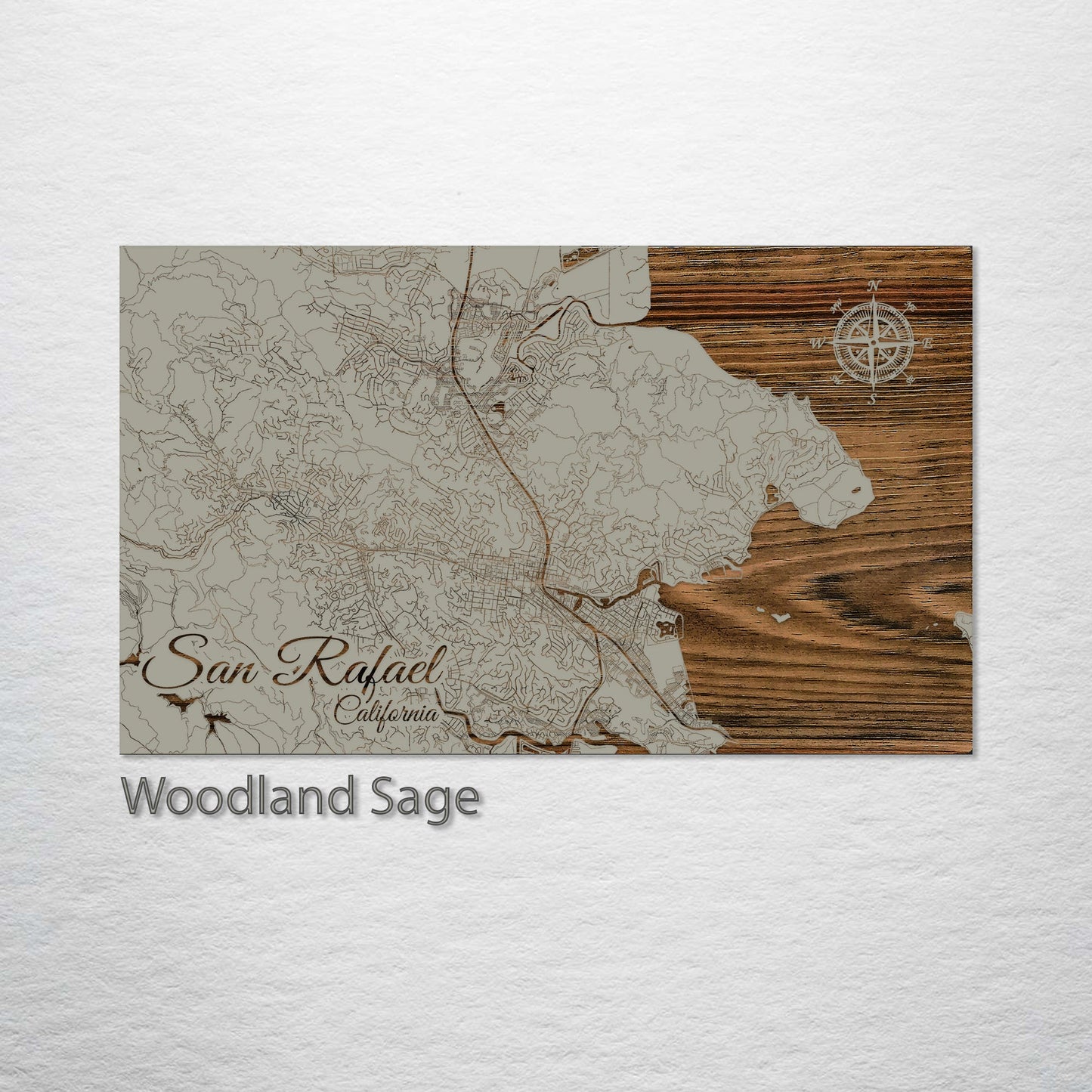 San Rafael, California Street Map