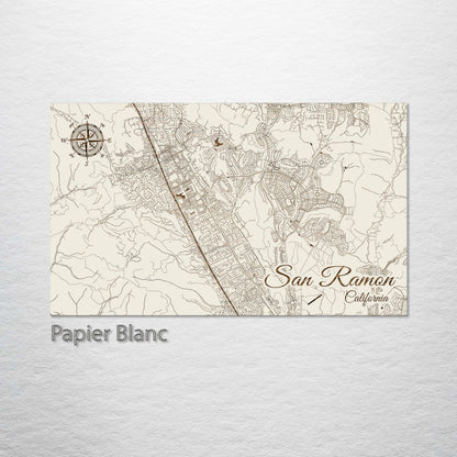 San Ramon, California Street Map