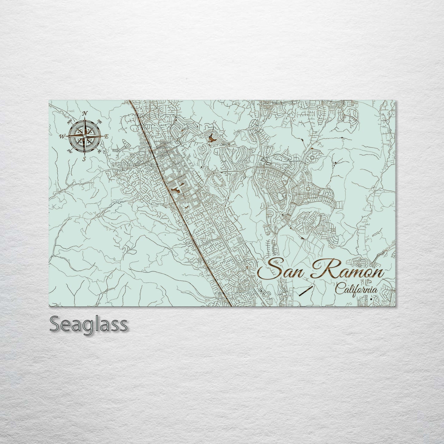 San Ramon, California Street Map