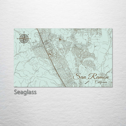 San Ramon, California Street Map