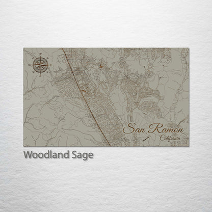 San Ramon, California Street Map