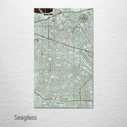 Santa Clara, California Street Map