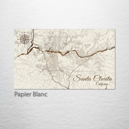 Santa Clarita, California Street Map