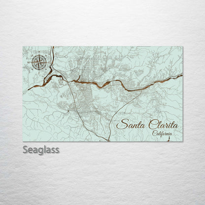 Santa Clarita, California Street Map