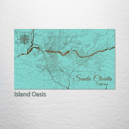 Santa Clarita, California Street Map