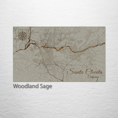 Santa Clarita, California Street Map