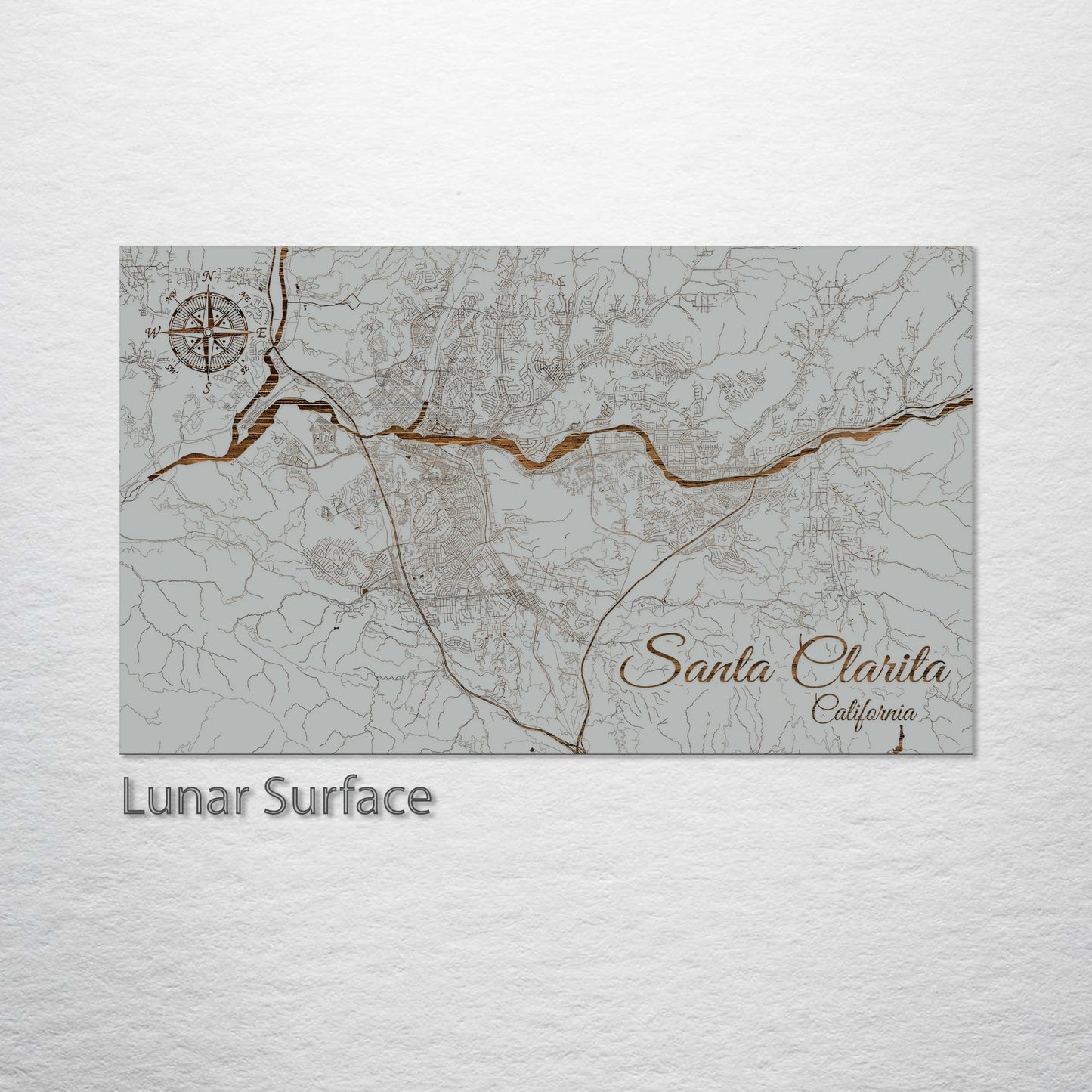 Santa Clarita, California Street Map