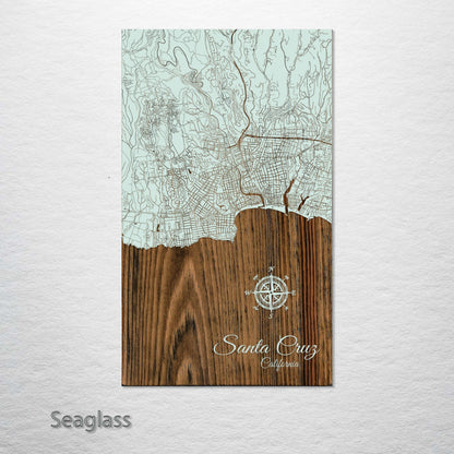 Santa Cruz, California Street Map