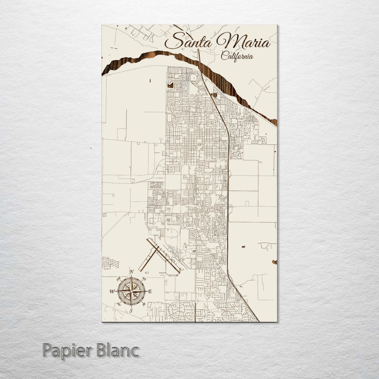 Santa Maria, California Street Map