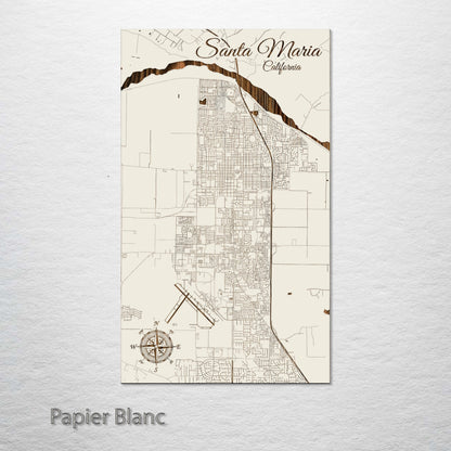 Santa Maria, California Street Map