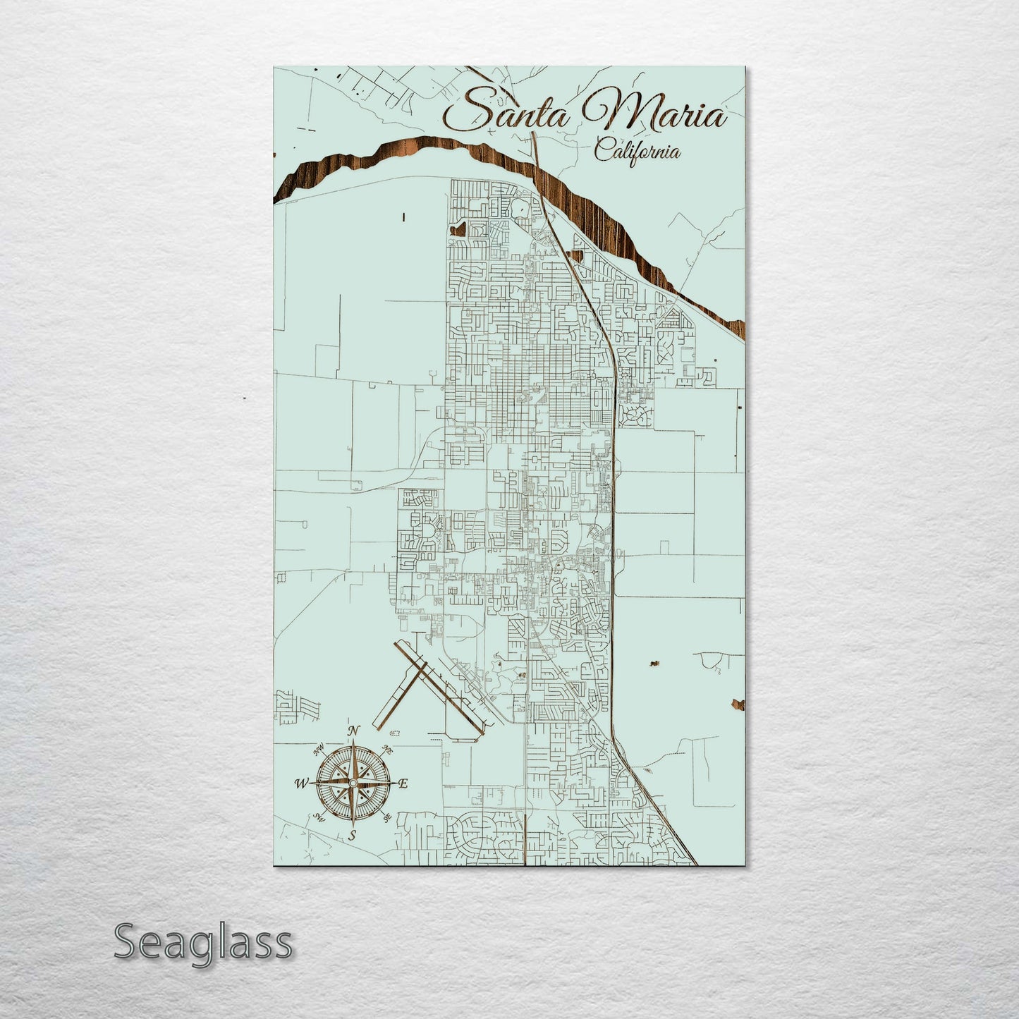 Santa Maria, California Street Map