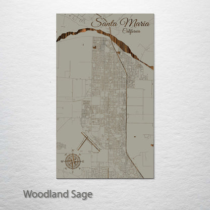 Santa Maria, California Street Map