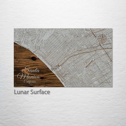 Santa Monica, California Street Map