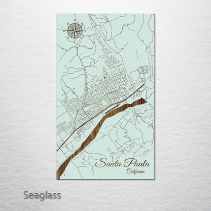 Santa Paula, California Street Map