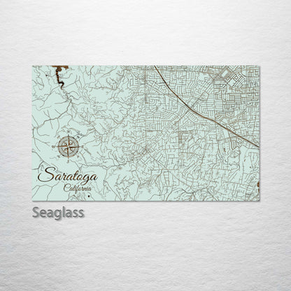 Saratoga, California Street Map