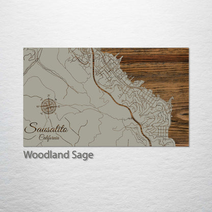 Sausalito, California Street Map