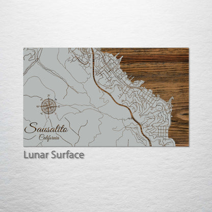 Sausalito, California Street Map