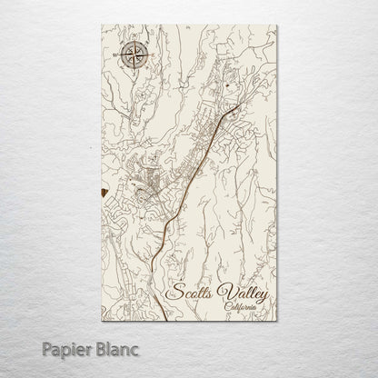 Scotts Valley, California Street Map