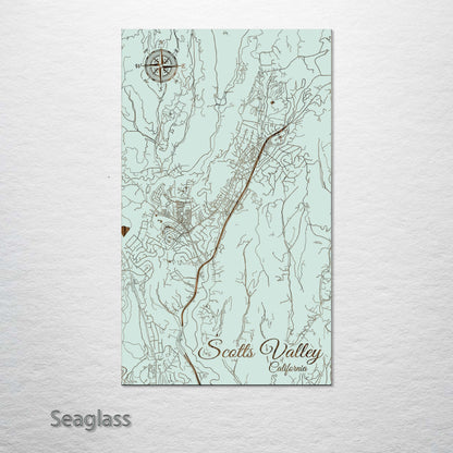 Scotts Valley, California Street Map