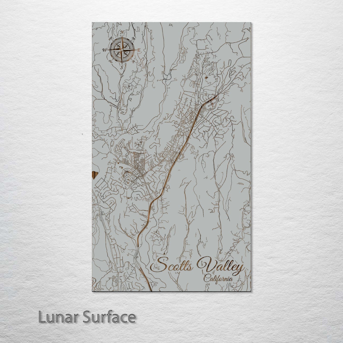 Scotts Valley, California Street Map