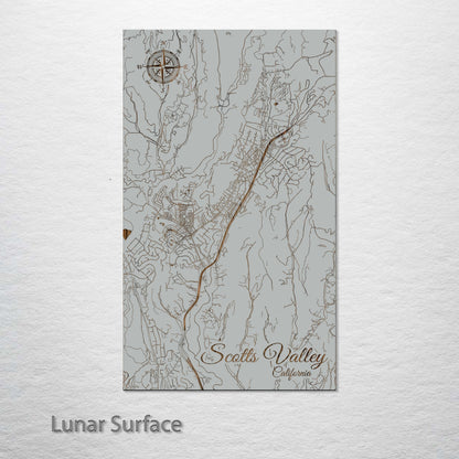 Scotts Valley, California Street Map