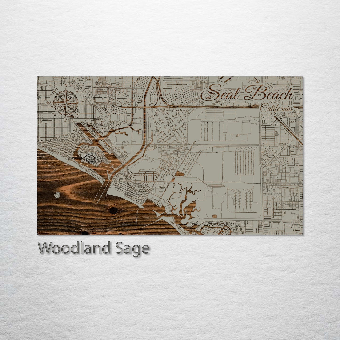 Seal Beach, California Street Map