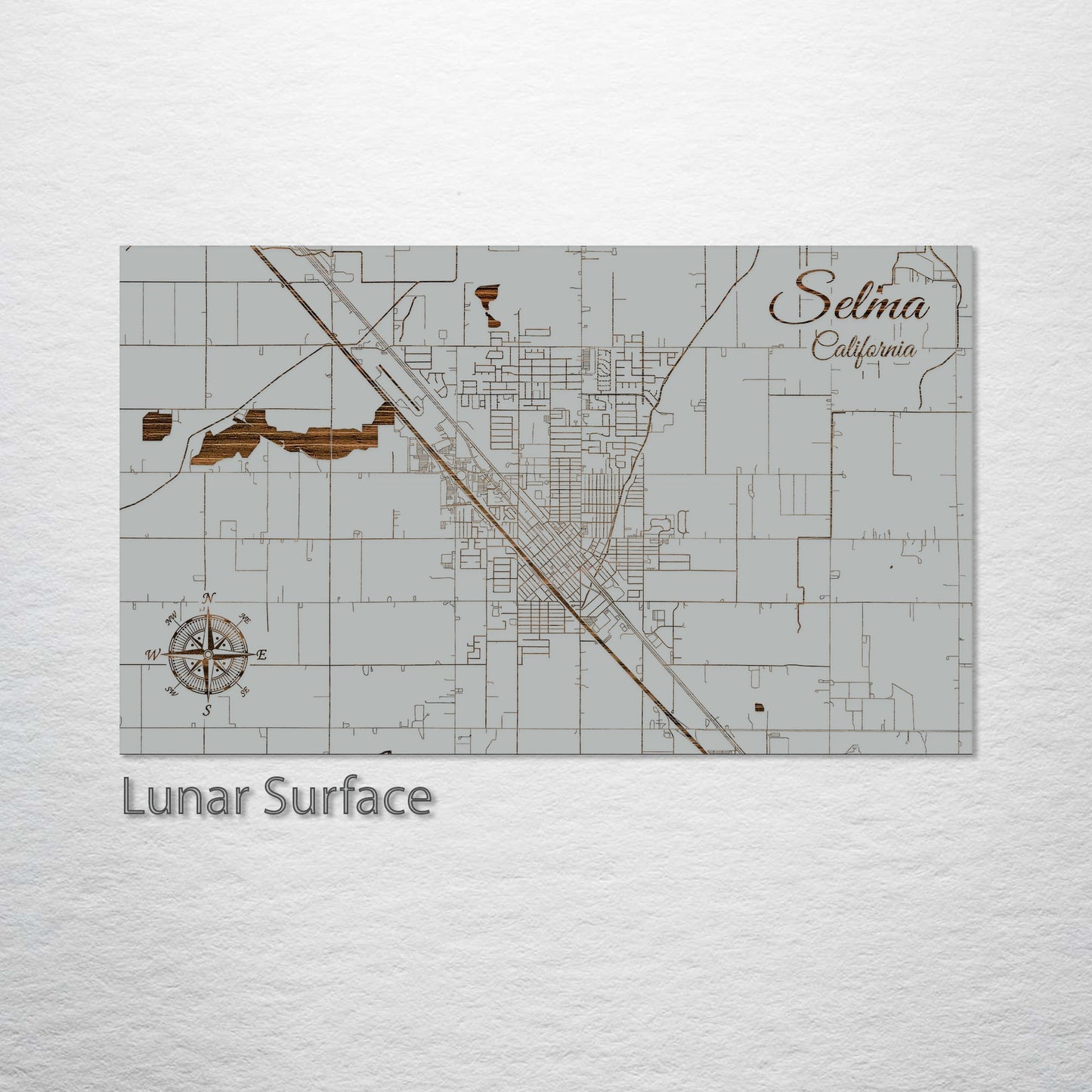 Selma, California Street Map