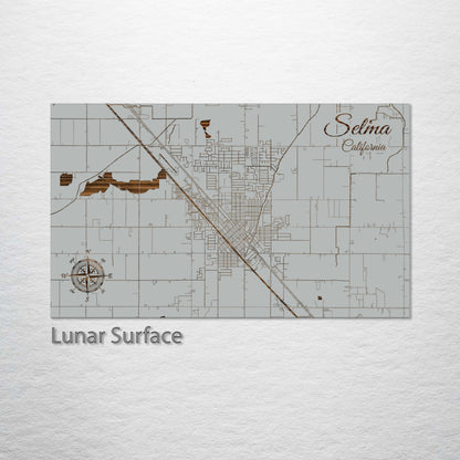 Selma, California Street Map