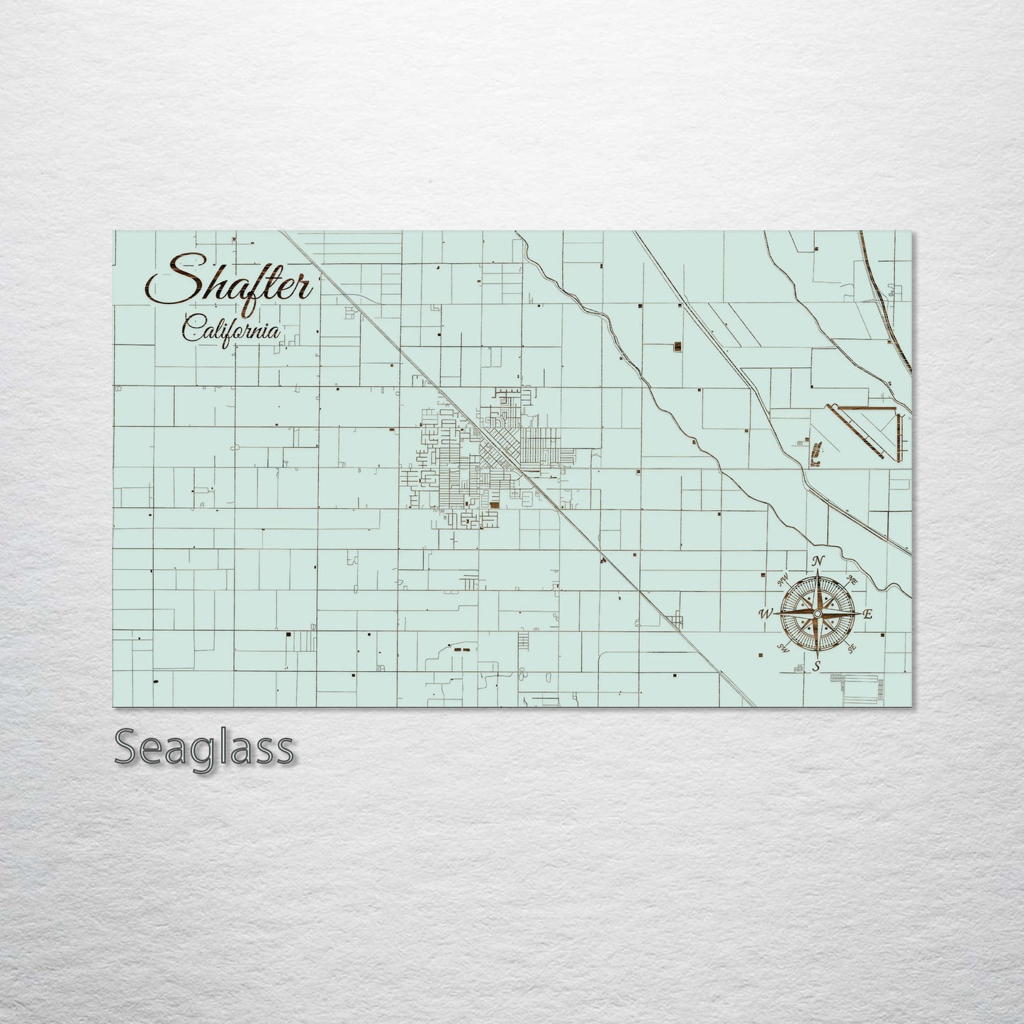 Shafter, California Street Map