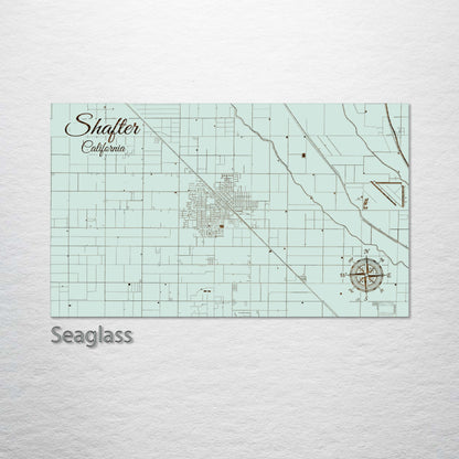 Shafter, California Street Map