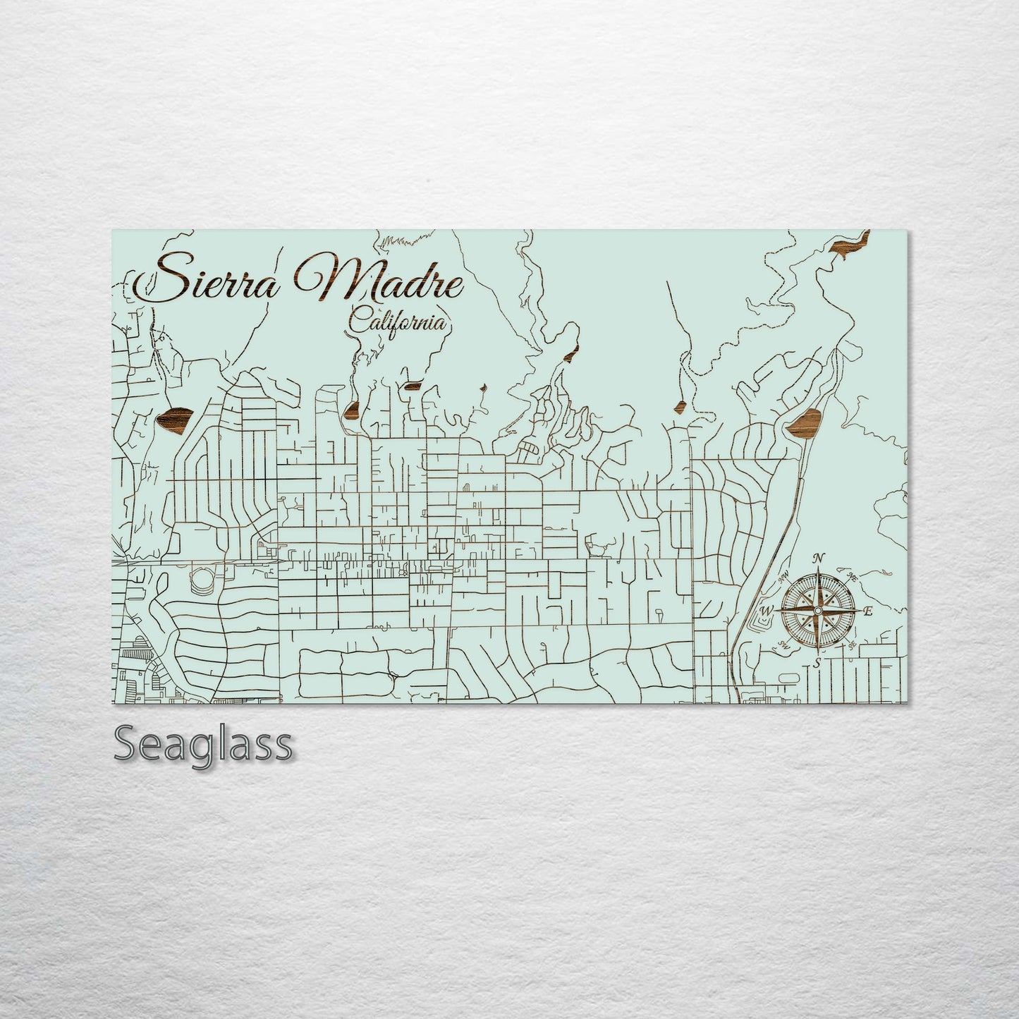 Sierra Madre, California Street Map