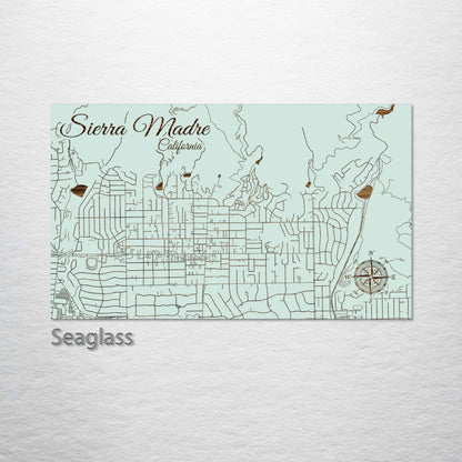 Sierra Madre, California Street Map