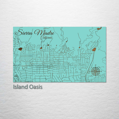 Sierra Madre, California Street Map