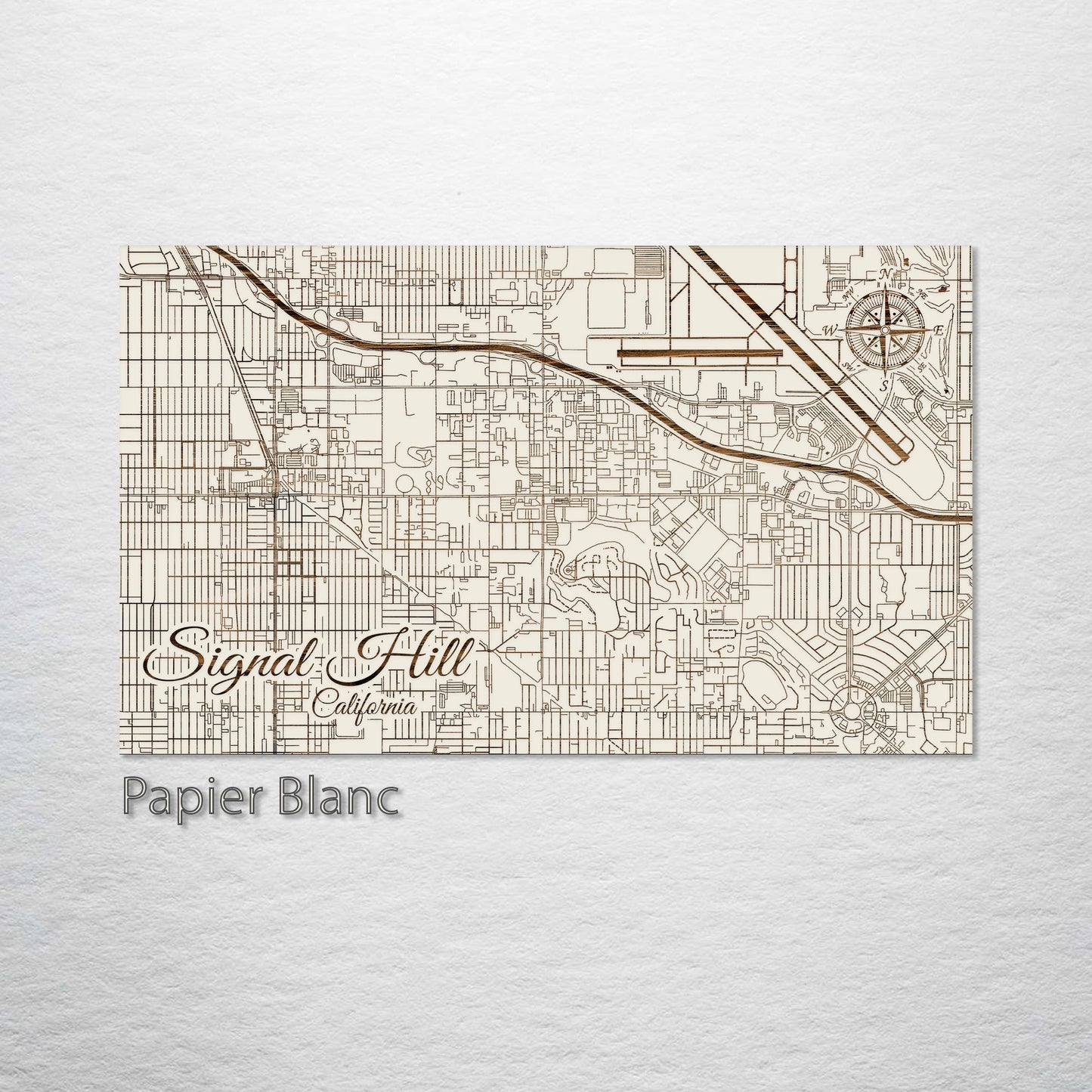 Signal Hill, California Street Map