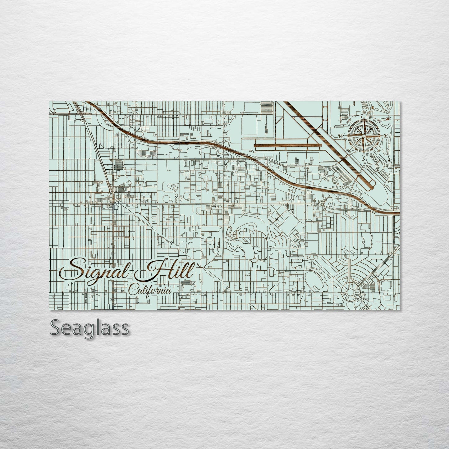 Signal Hill, California Street Map
