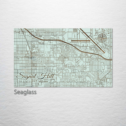 Signal Hill, California Street Map