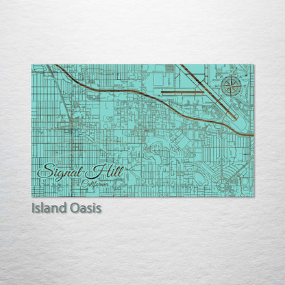 Signal Hill, California Street Map