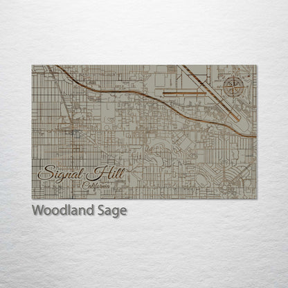 Signal Hill, California Street Map