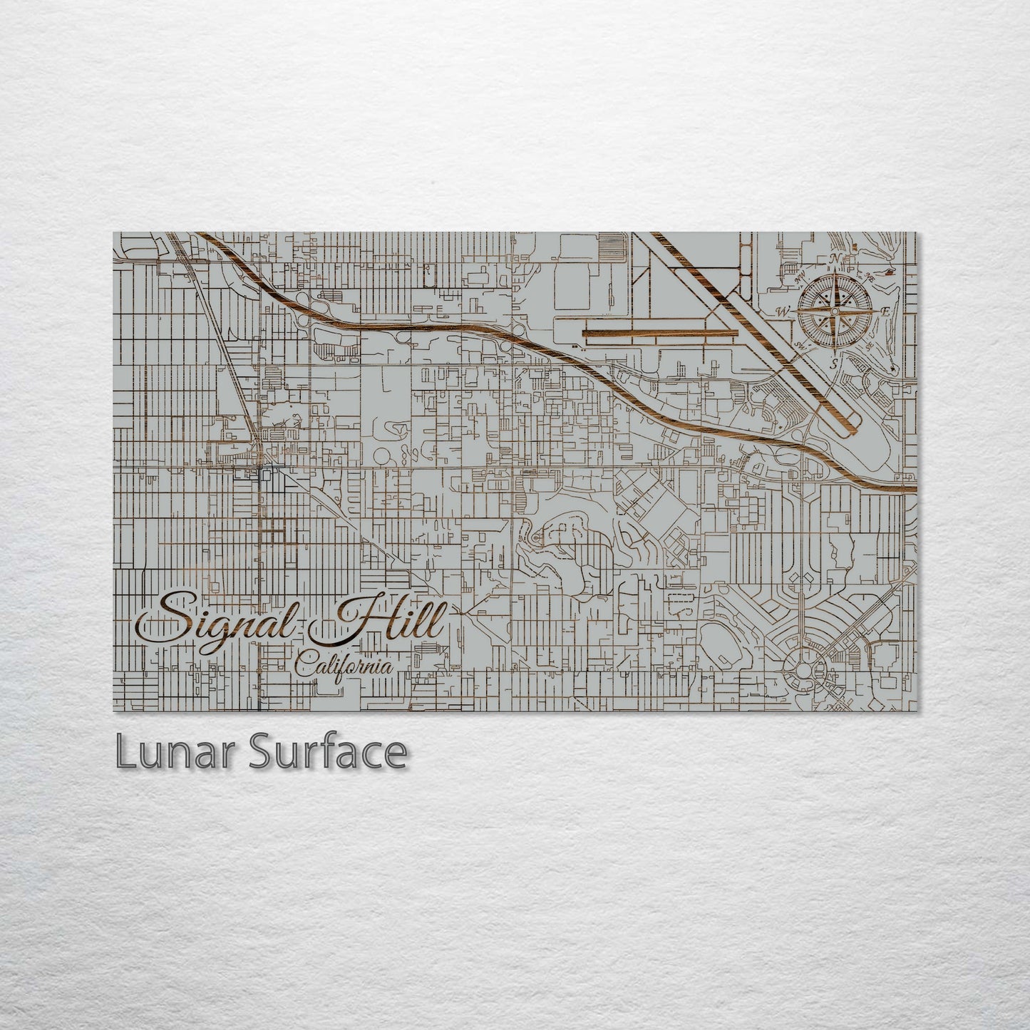 Signal Hill, California Street Map