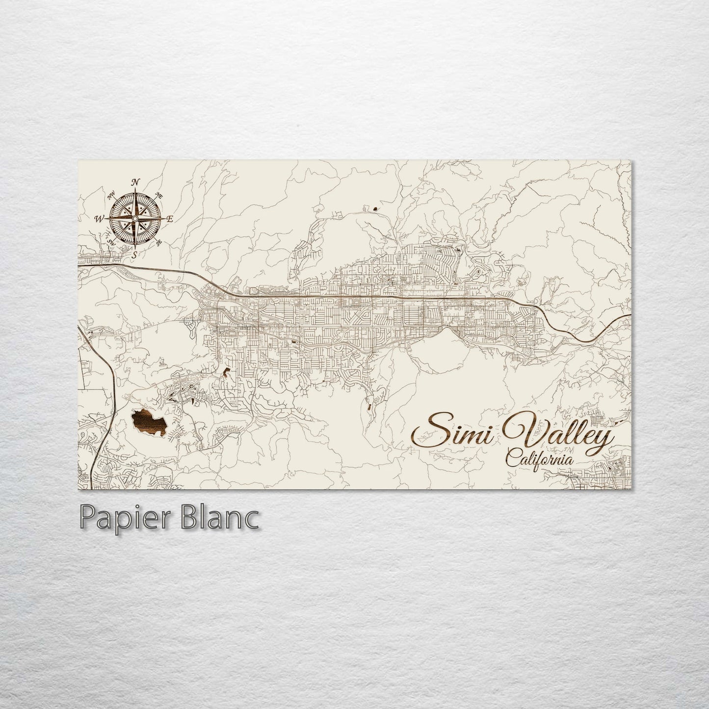 Simi Valley, California Street Map