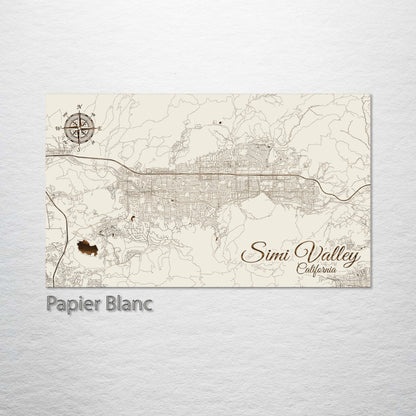 Simi Valley, California Street Map