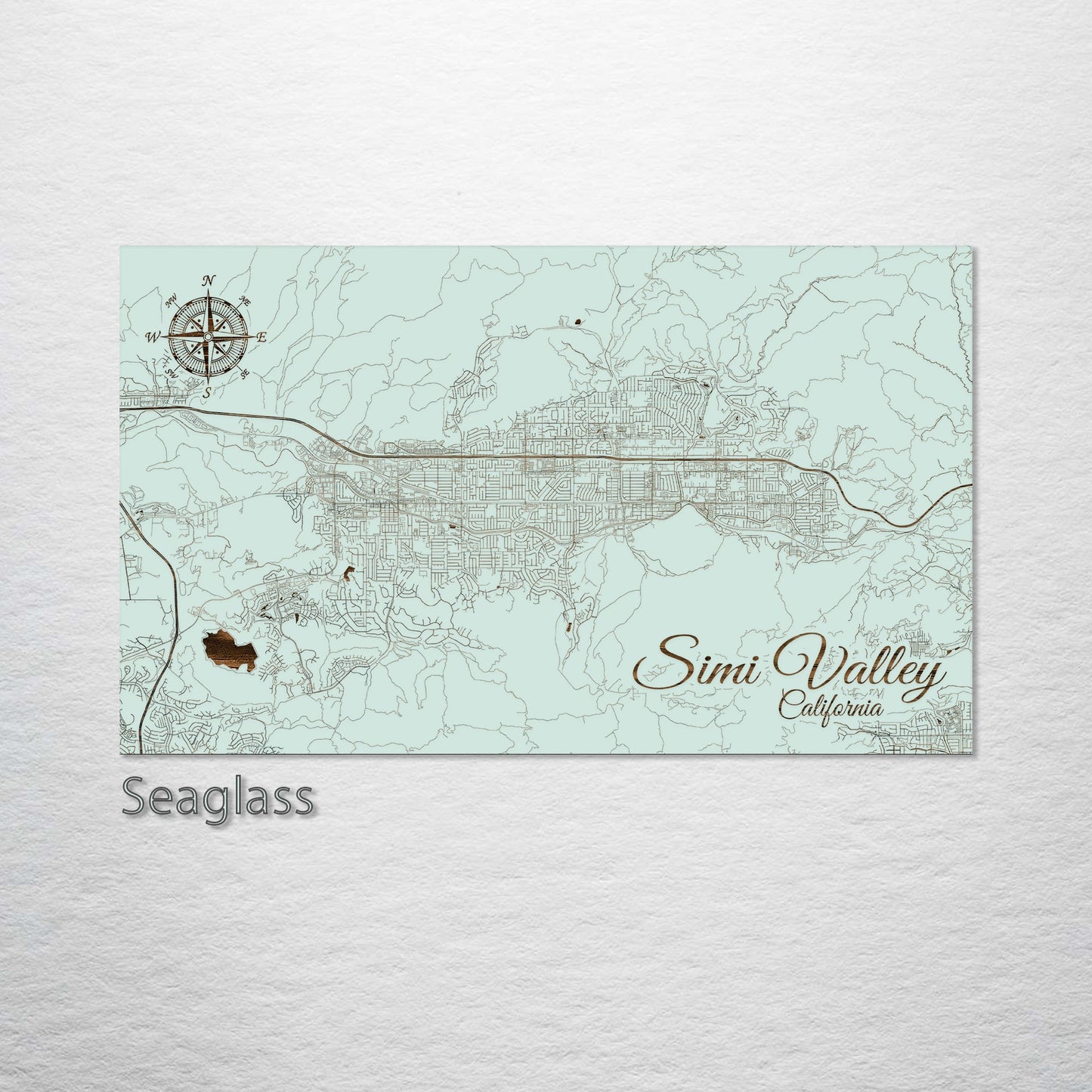 Simi Valley, California Street Map