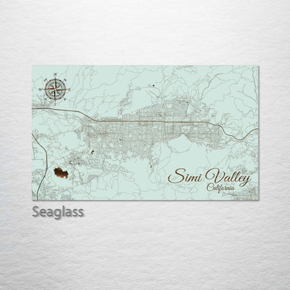 Simi Valley, California Street Map