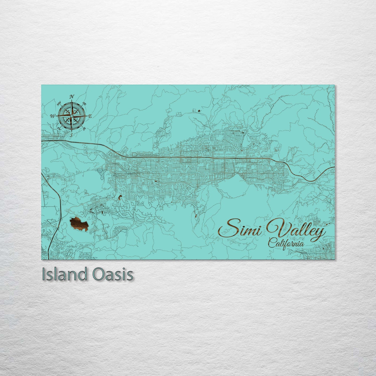 Simi Valley, California Street Map