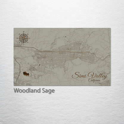 Simi Valley, California Street Map