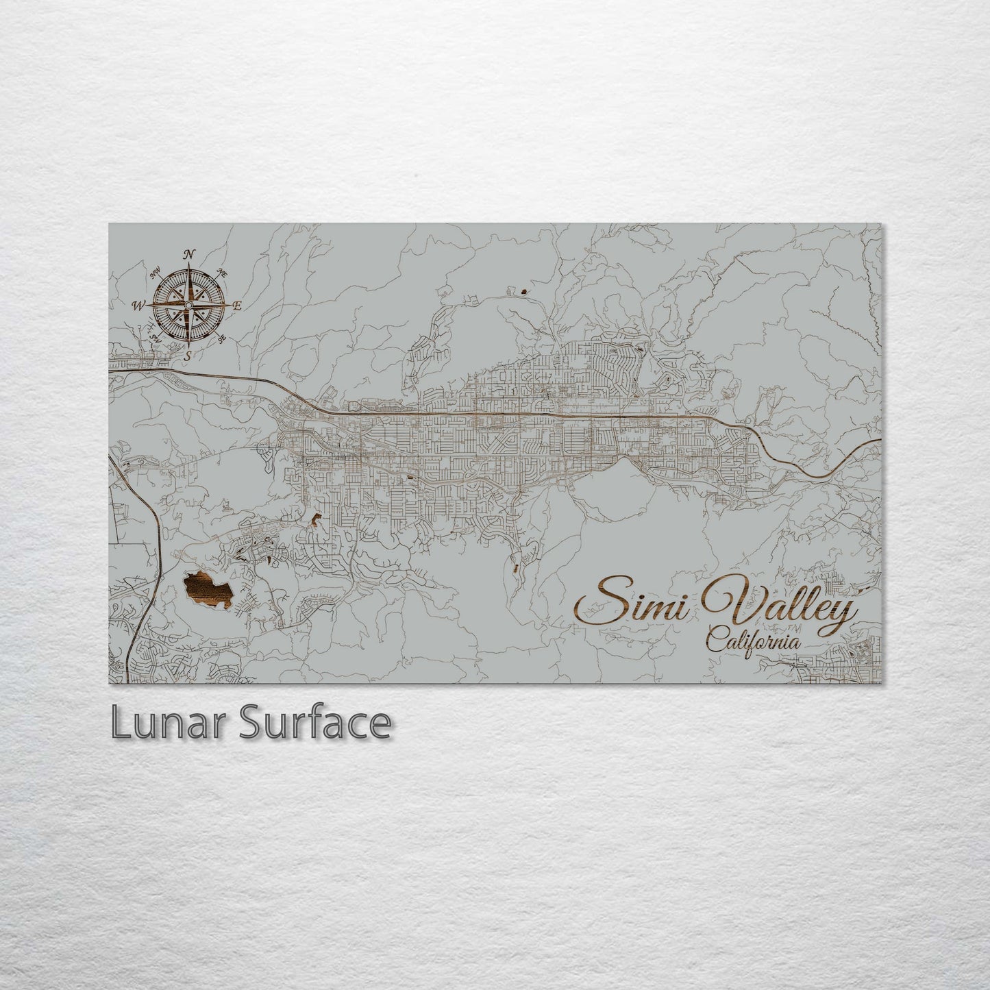 Simi Valley, California Street Map