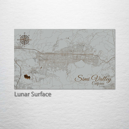 Simi Valley, California Street Map