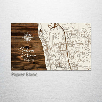 Solana Beach, California Street Map